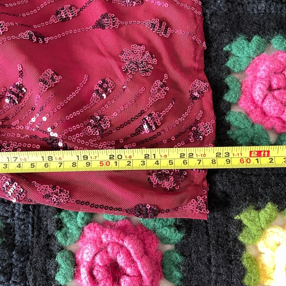 Lulus Keep Glowing Wine Red Sequin Lace-Up Bodycon Mini Dress - Picture 16 of 17